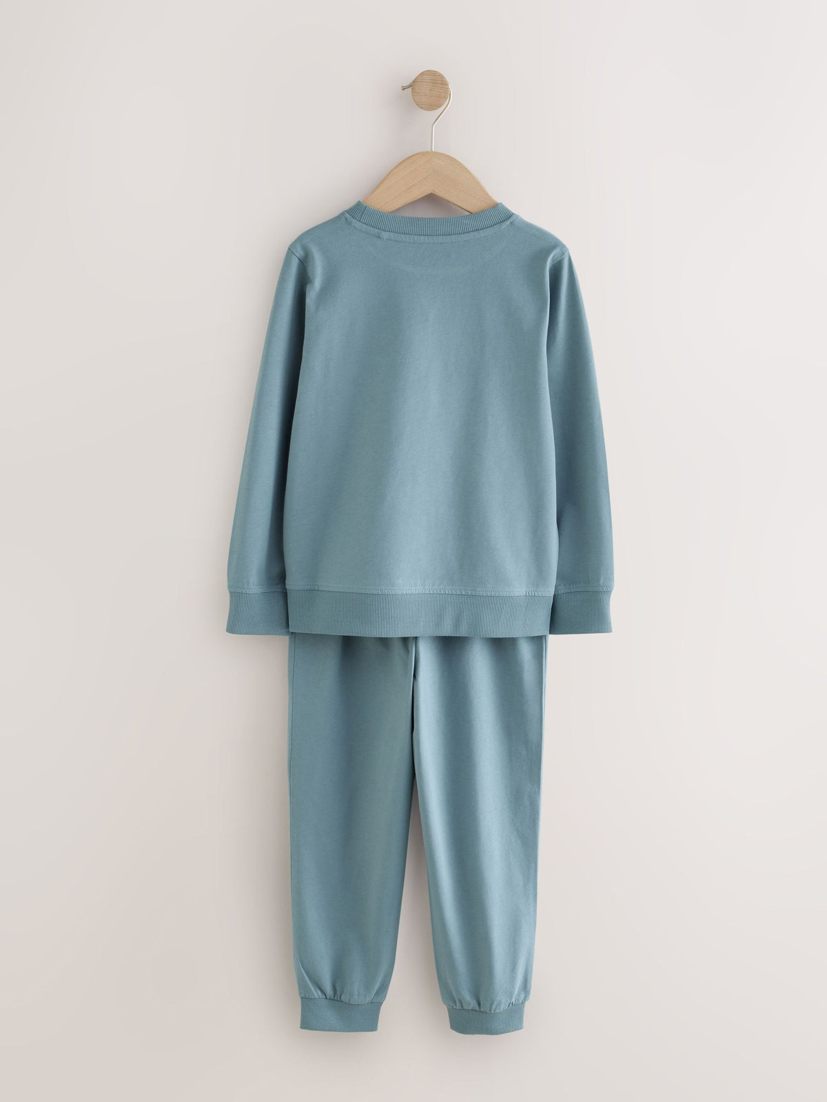 Green/Blue/Charcoal Long Sleeve Jogger Pyjamas Set 3 Pack (3-16yrs) - image 5