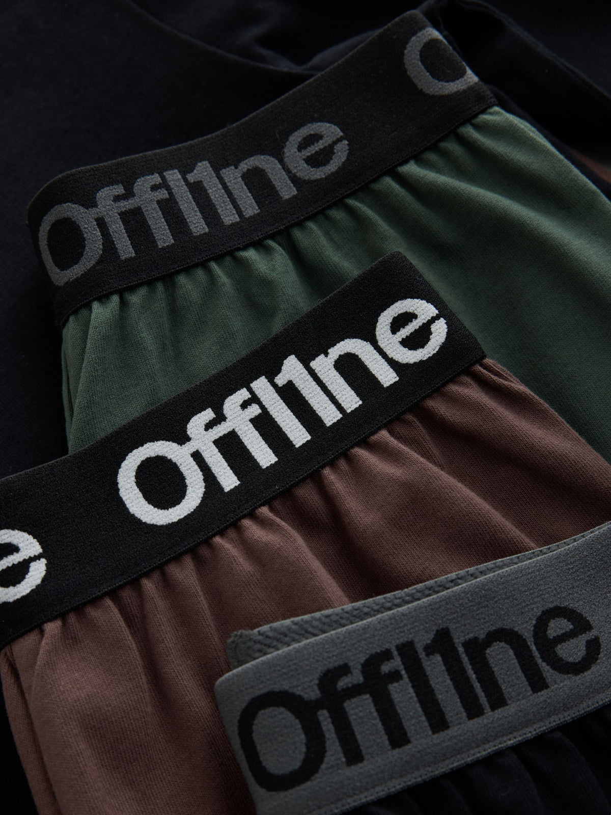 Khaki/Black/Brown Offline Long Sleeve Jogger Pyjamas Set 3 Pack (3-16yrs) - image 13