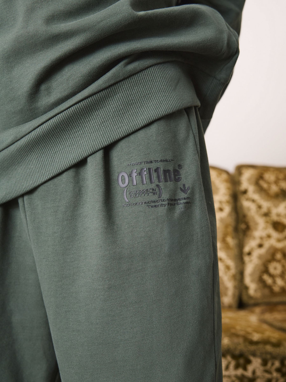 Khaki/Black/Brown Offline Long Sleeve Jogger Pyjamas Set 3 Pack (3-16yrs) - image 6