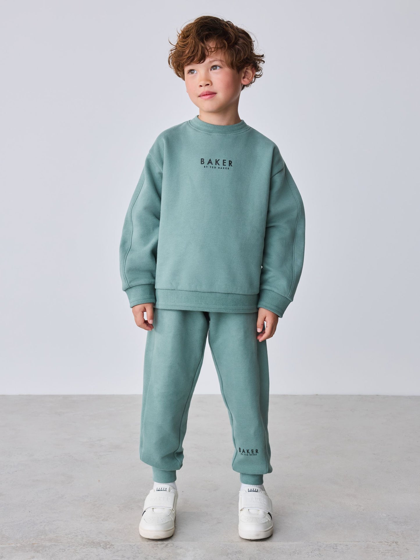 Baker by Ted Baker Mid Green Sweatshirt and Joggers Set image 1