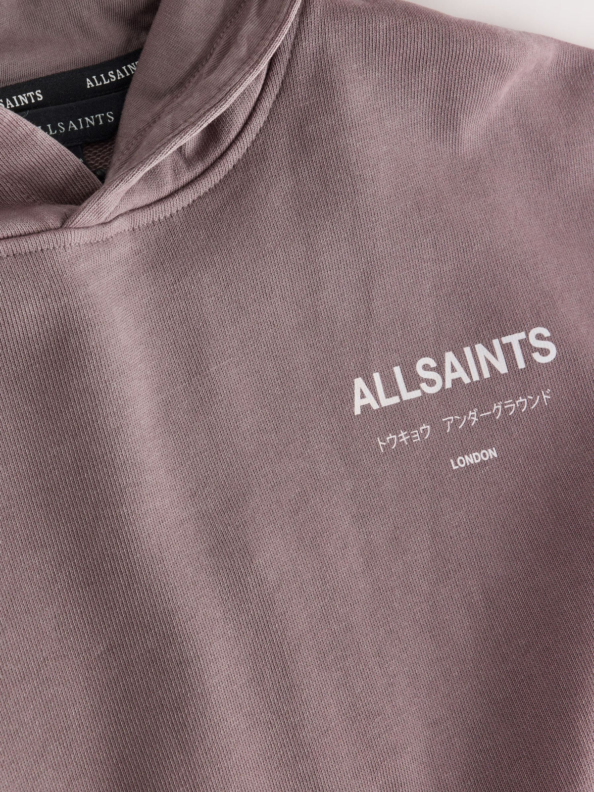 smALLSAINTS Purple Underground Logo Mock Layer Hoodie - image 8