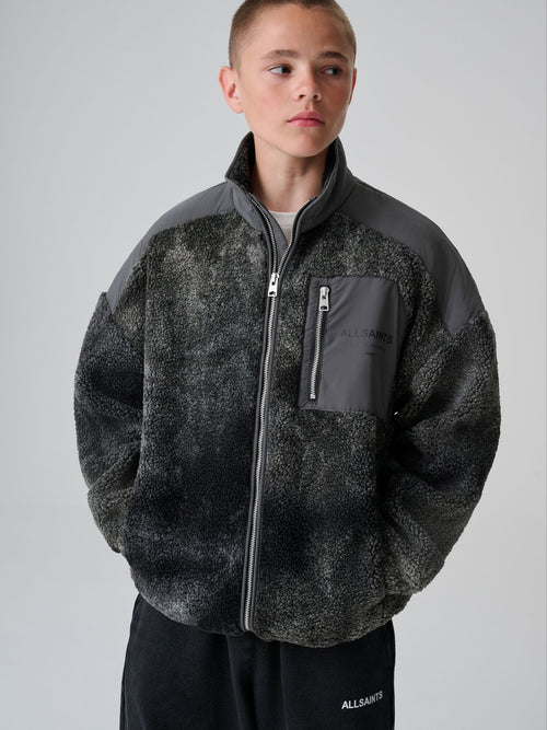 smALLSAINTS Washed Black Underground Washed Fleece - image 1