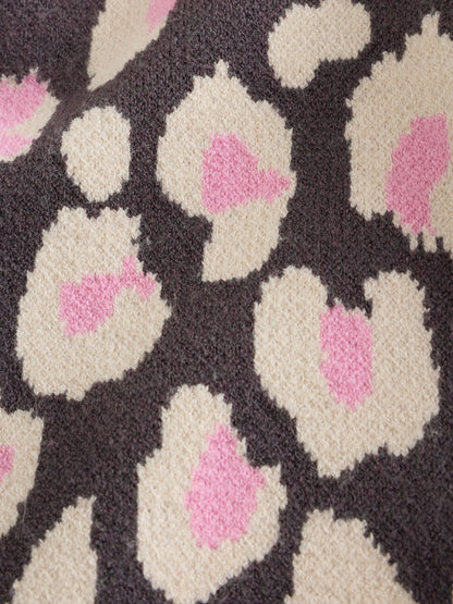 Leopard Knitted Cardigan and Leggings Baby Set 2 Piece (0mths-2yrs) - image 14