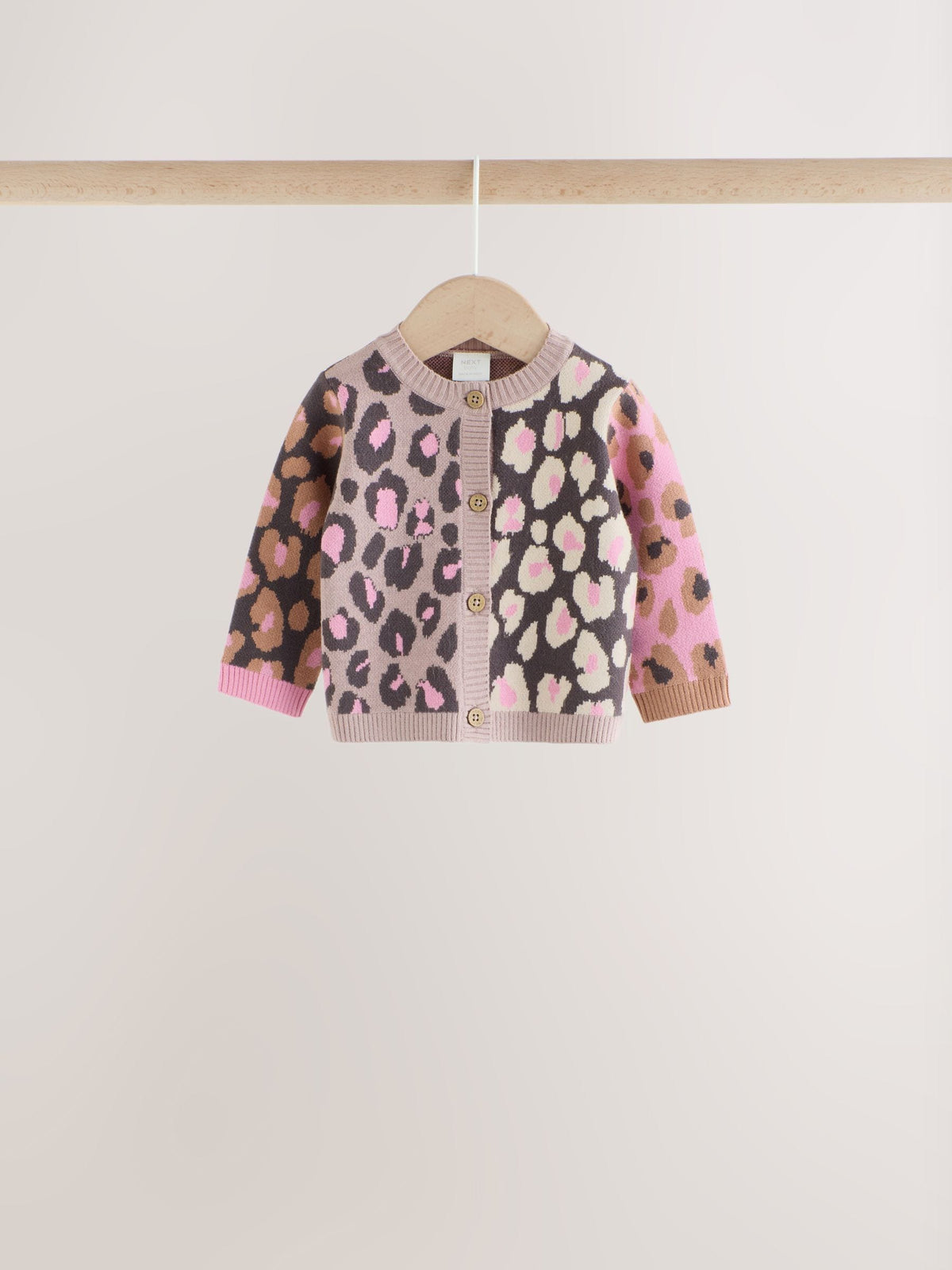 Leopard Knitted Cardigan and Leggings Baby Set 2 Piece (0mths-2yrs) - image 6