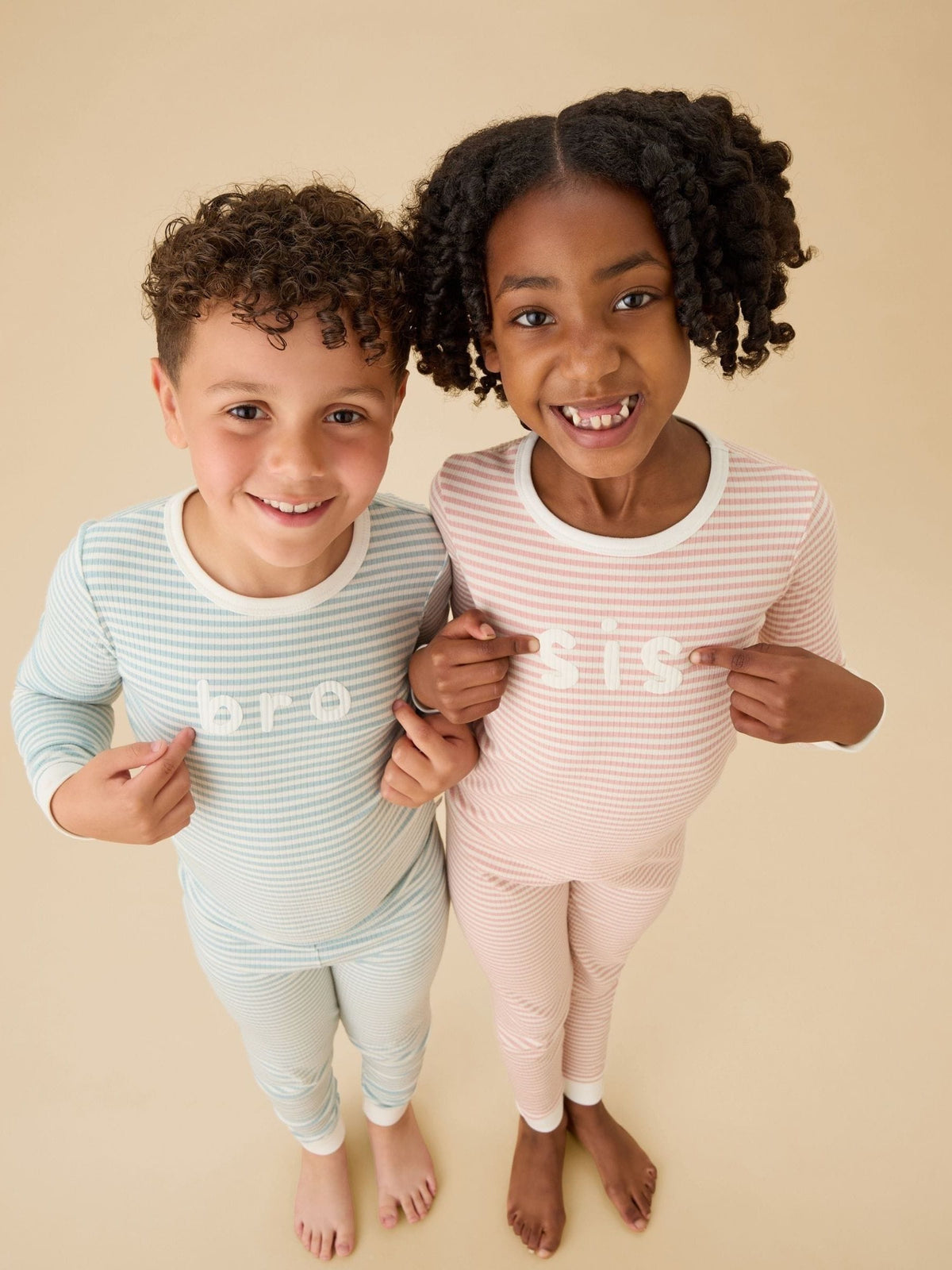 MORI Blue Stripe Supersoft Ribbed Bro Pyjamas - image 2