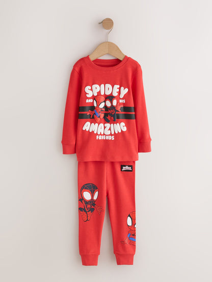 Red/Navy Spidey Snuggle Pyjamas 2 Pack (12mths-8yrs) - image 6