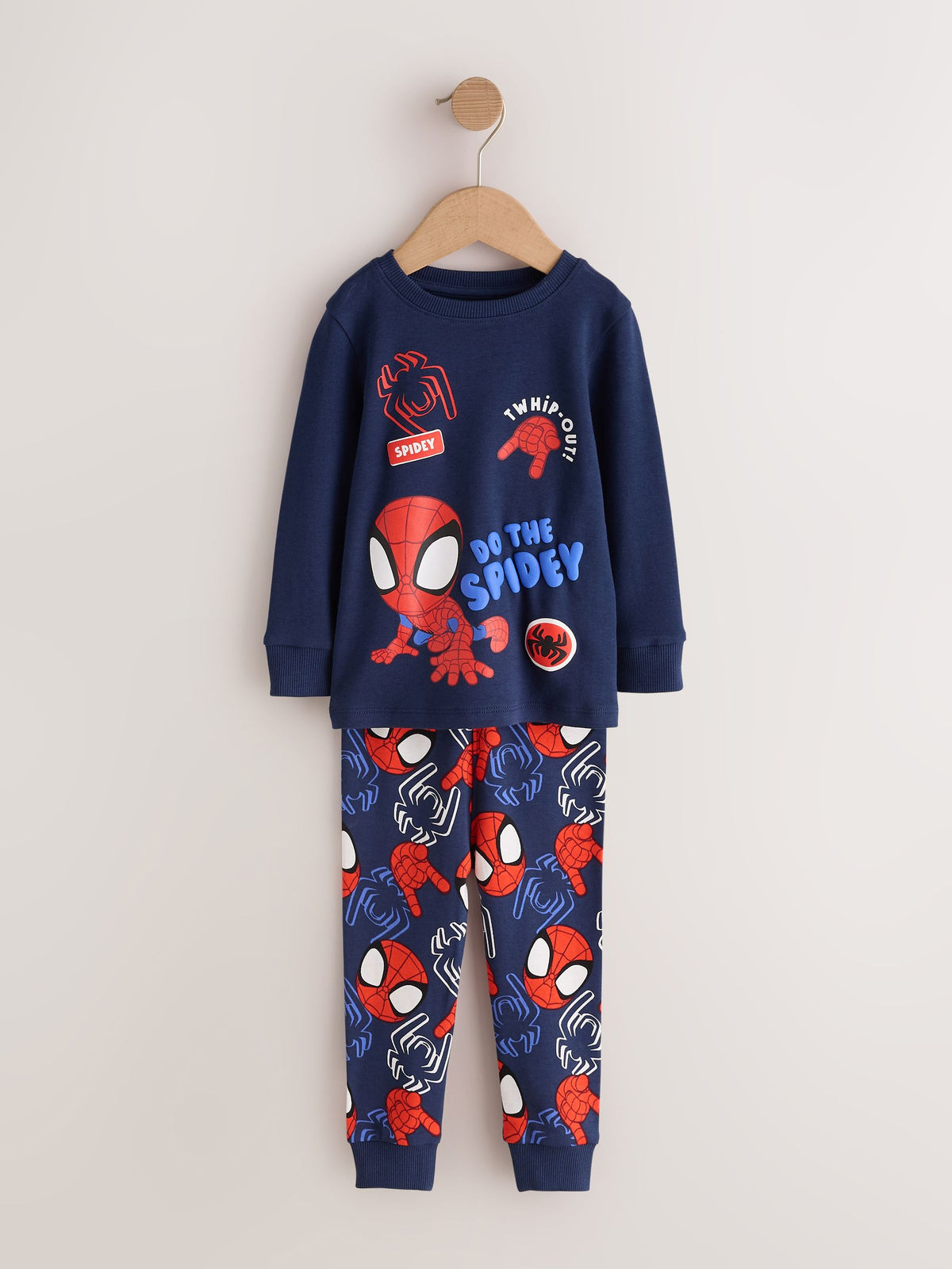 Red/Navy Spidey Snuggle Pyjamas 2 Pack (12mths-8yrs) - image 7