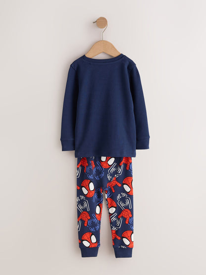 Red/Navy Spidey Snuggle Pyjamas 2 Pack (12mths-8yrs) - image 8
