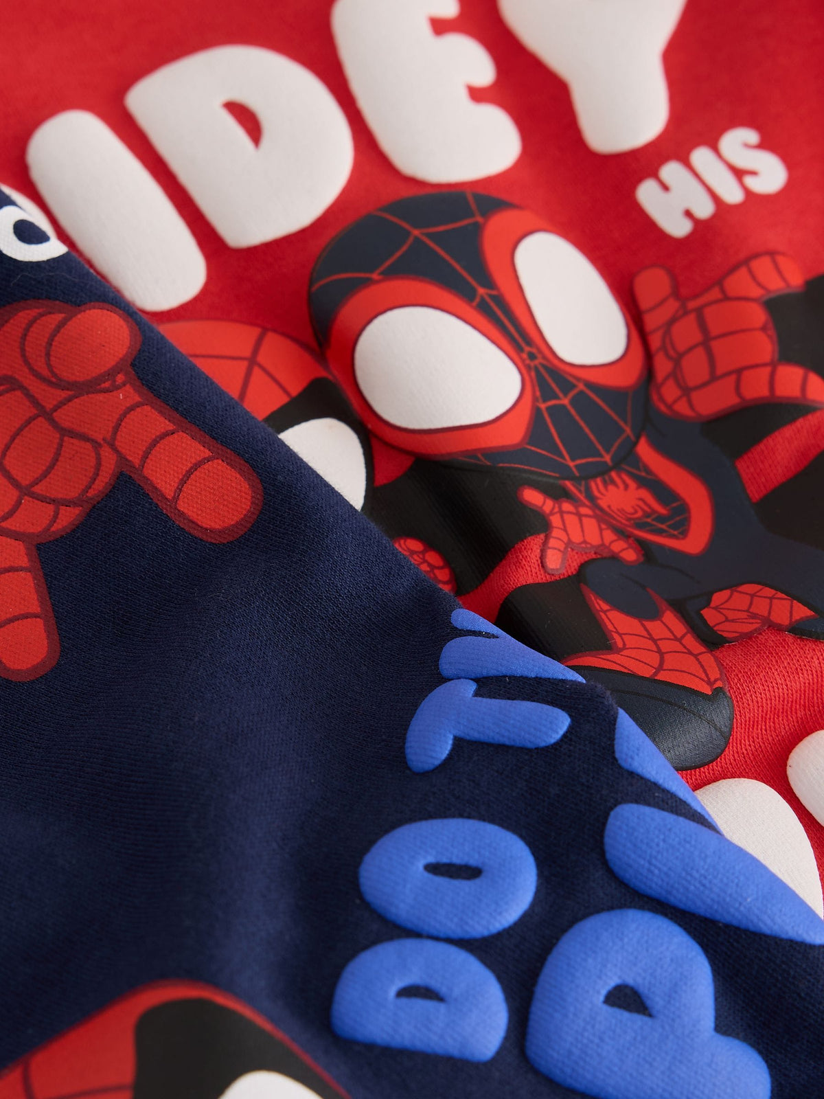 Red/Navy Spidey Snuggle Pyjamas 2 Pack (12mths-8yrs) - image 9