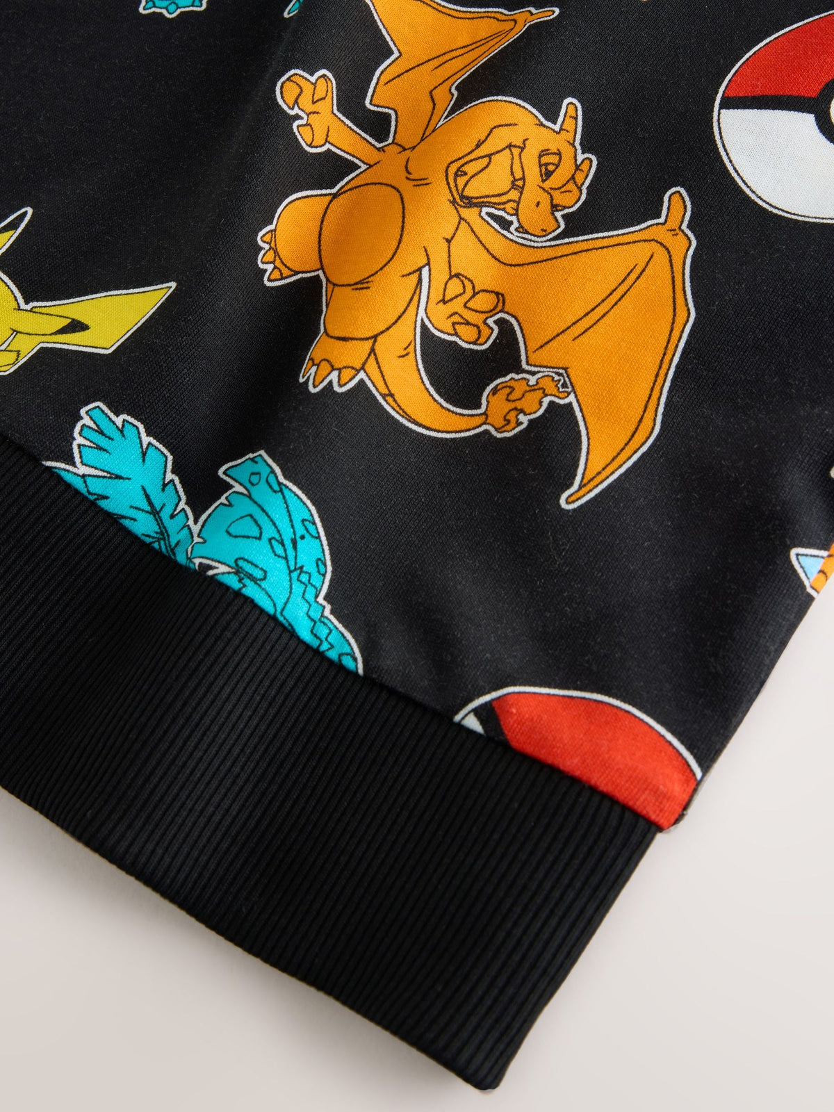 Black/Ecru Pokemon Jogger Pyjamas 2 Pack (3-14yrs) - image 6