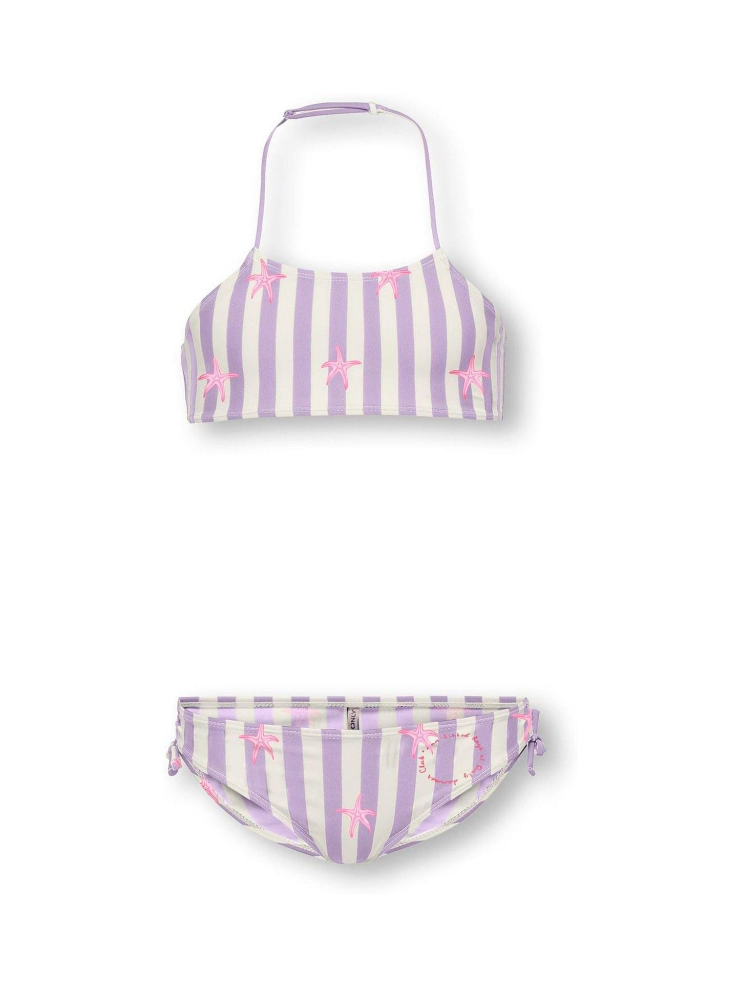 Dsiney Kidz - ONLY KIDS Purple Starfish Stripe Bikini image 1