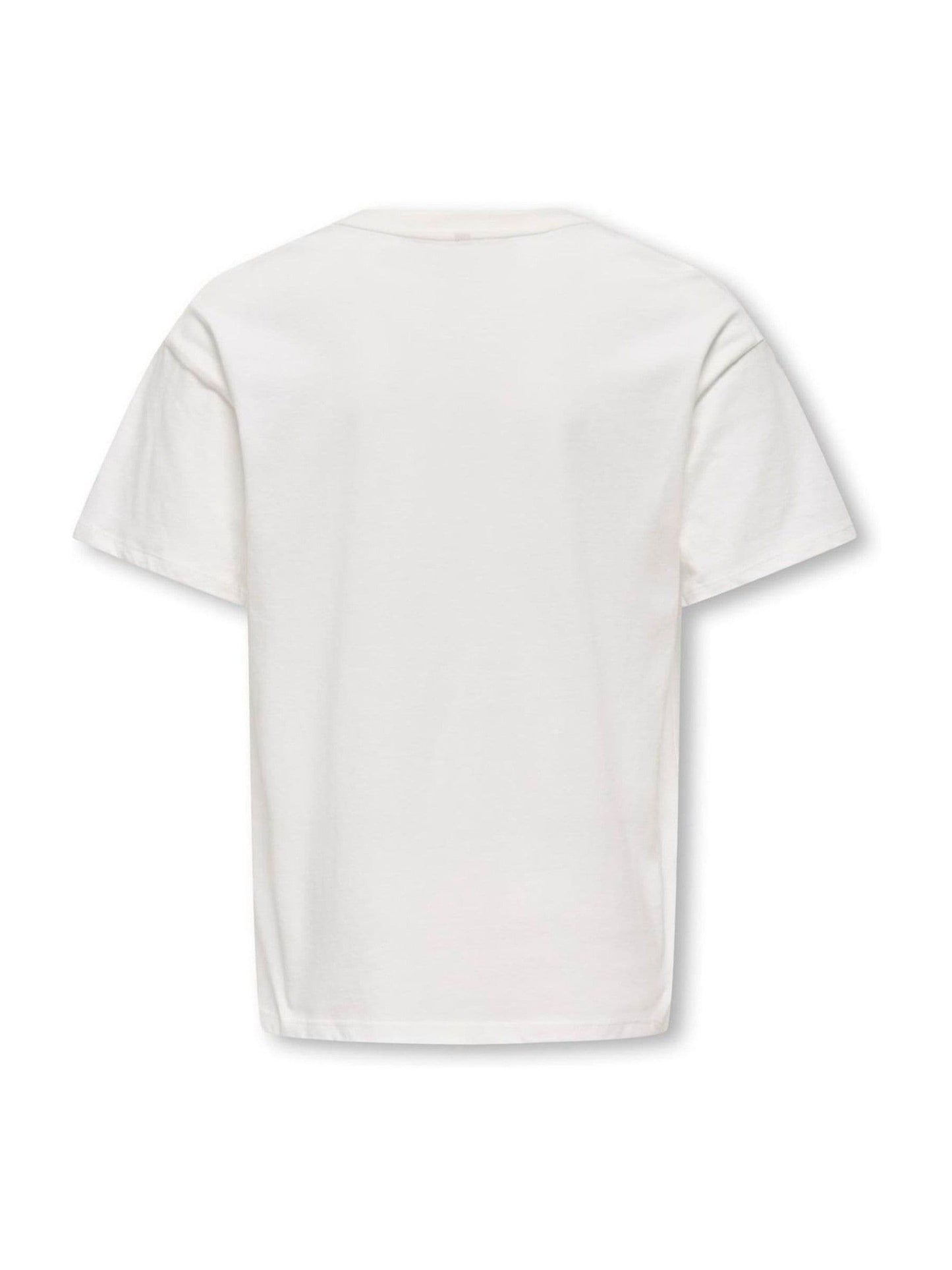 Dsiney Kidz - ONLY KIDS White Starfish Print Graphic T-Shirt image 2