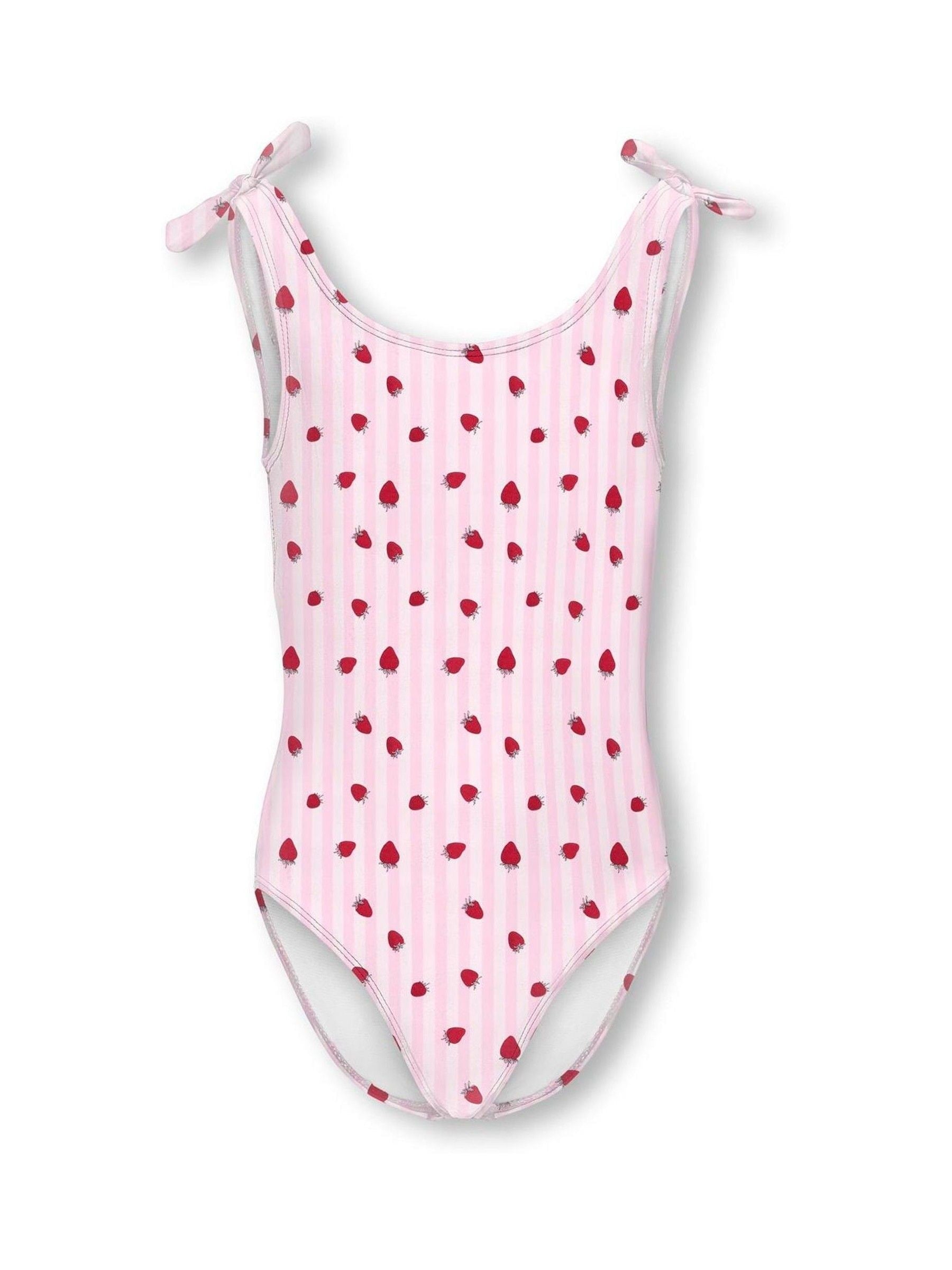 Dsiney Kidz - ONLY KIDS Red Strawberry Print Swimsuit image 1