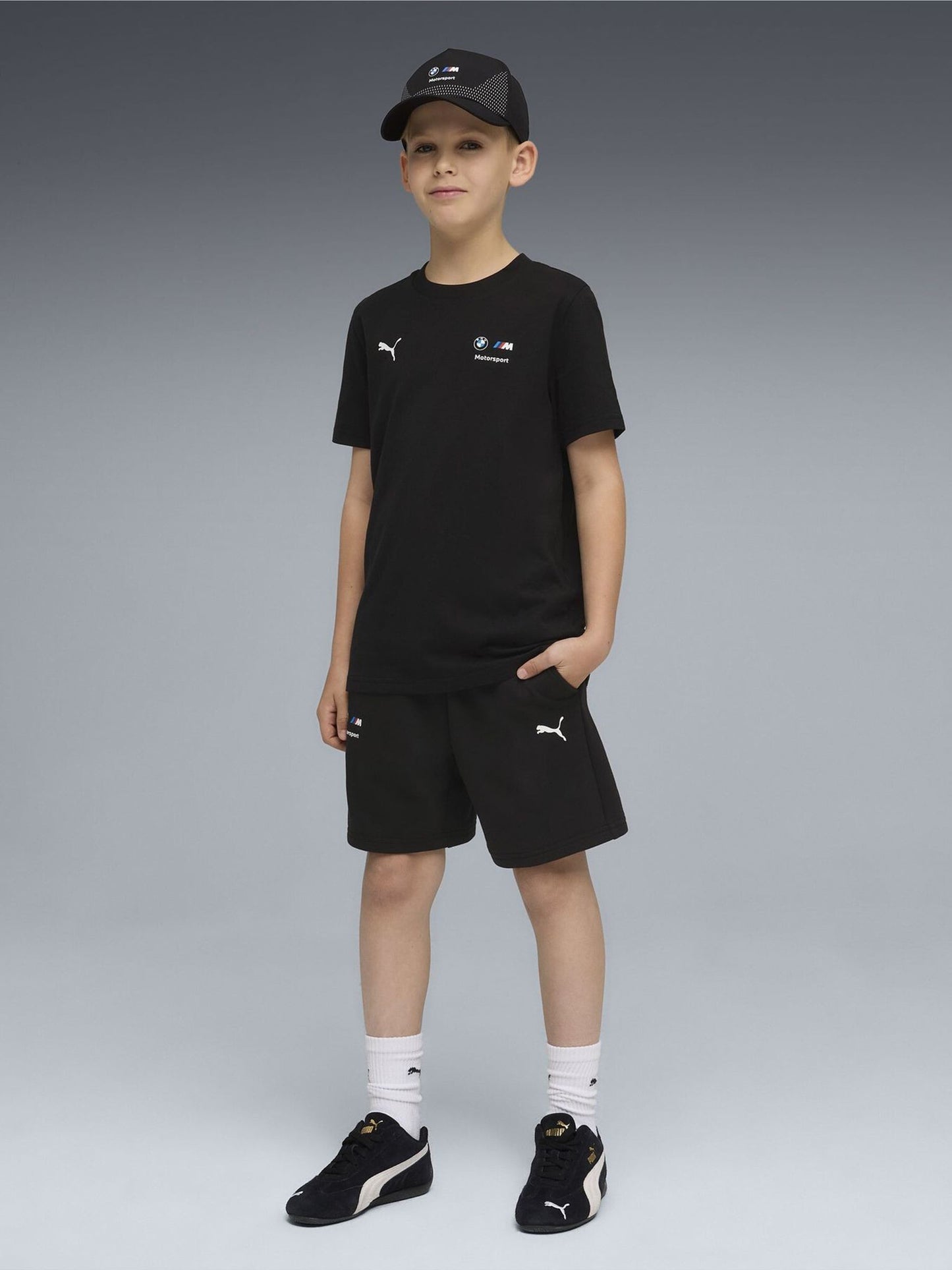 Dsiney Kidz - Puma Black BMW Motorsport Essentials T-Shirt image 3