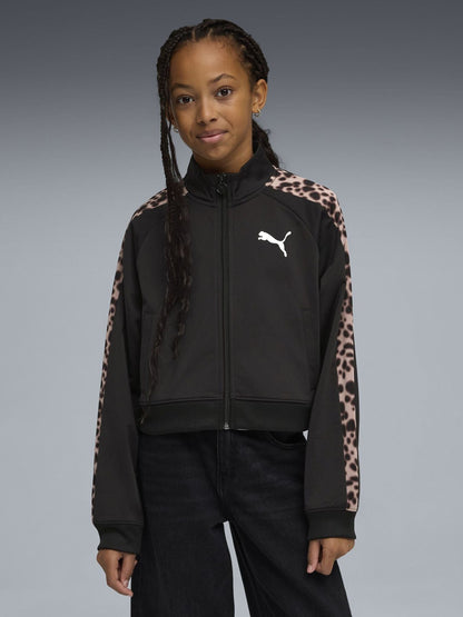 Dsiney Kidz - Puma Black T7 Animal Relaxed Track Jacket image 1