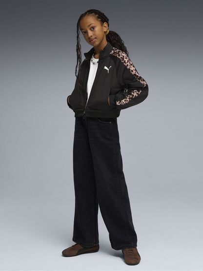 Dsiney Kidz - Puma Black T7 Animal Relaxed Track Jacket image 2