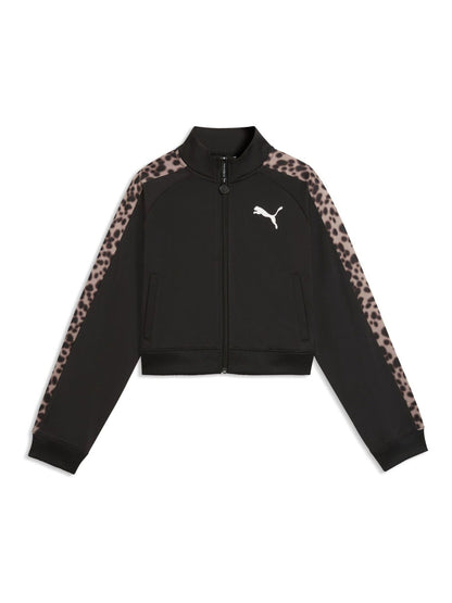Dsiney Kidz - Puma Black T7 Animal Relaxed Track Jacket image 4