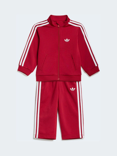 adidas Originals Red Firebird Younger Boys Tracksuits image 1