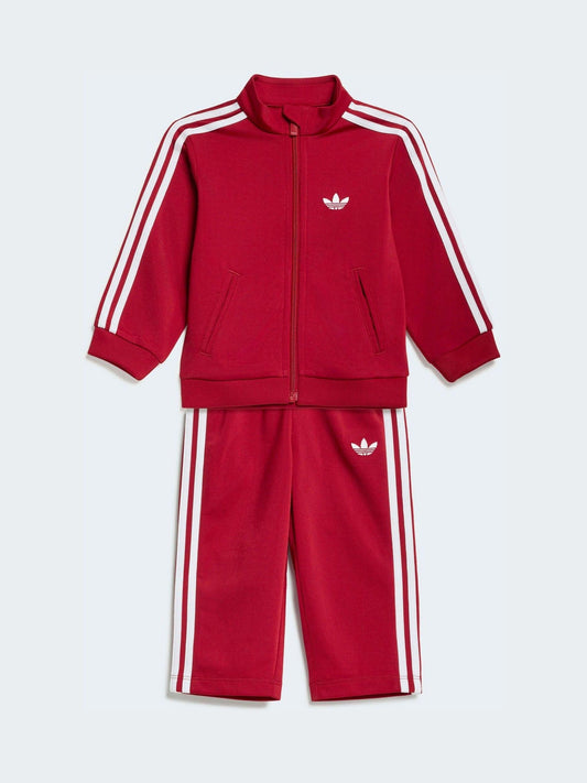 adidas Originals Red Firebird Younger Boys Tracksuits image 1