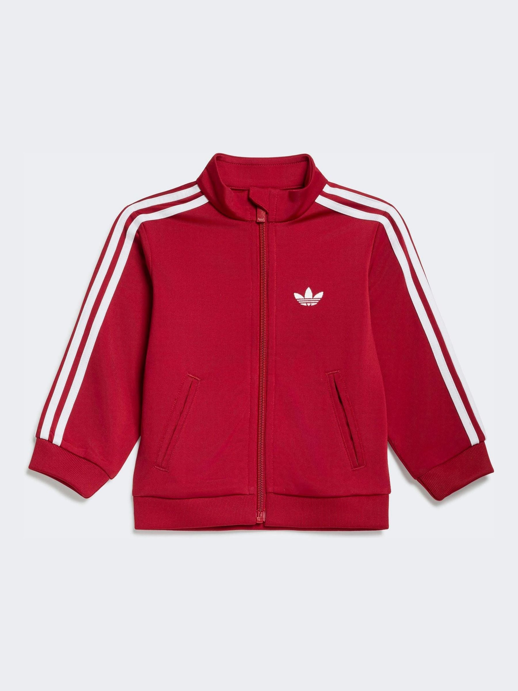 adidas Originals Red Firebird Younger Boys Tracksuits image 2