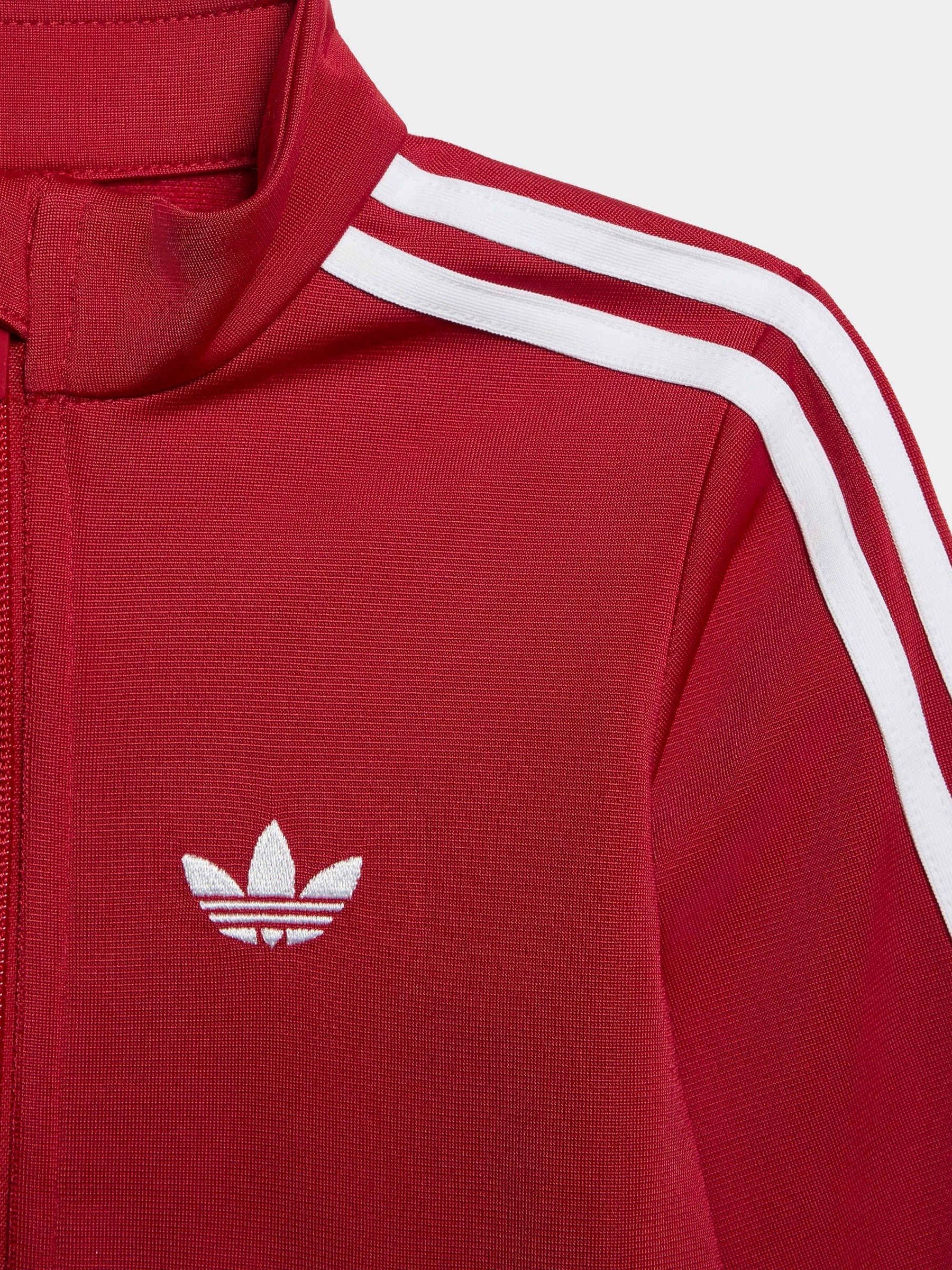 adidas Originals Red Firebird Younger Boys Tracksuits image 5