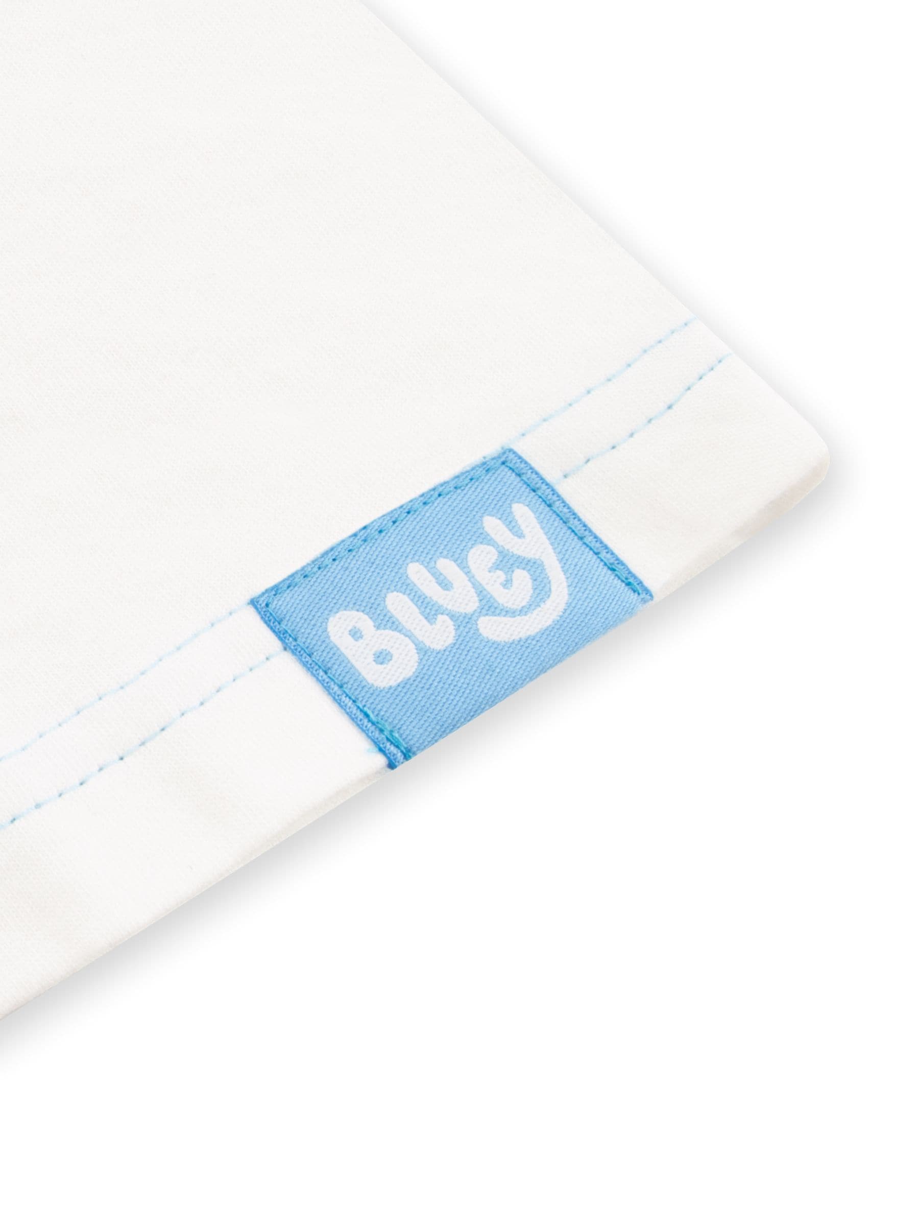 Character White Bluey Boxy T-Shirt image 5