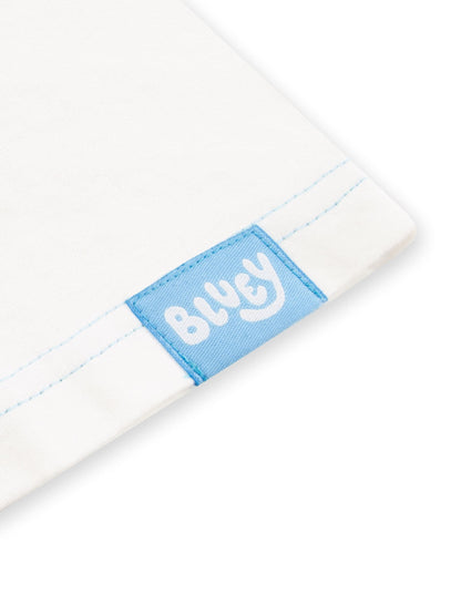 Character White Bluey Boxy T-Shirt image 5