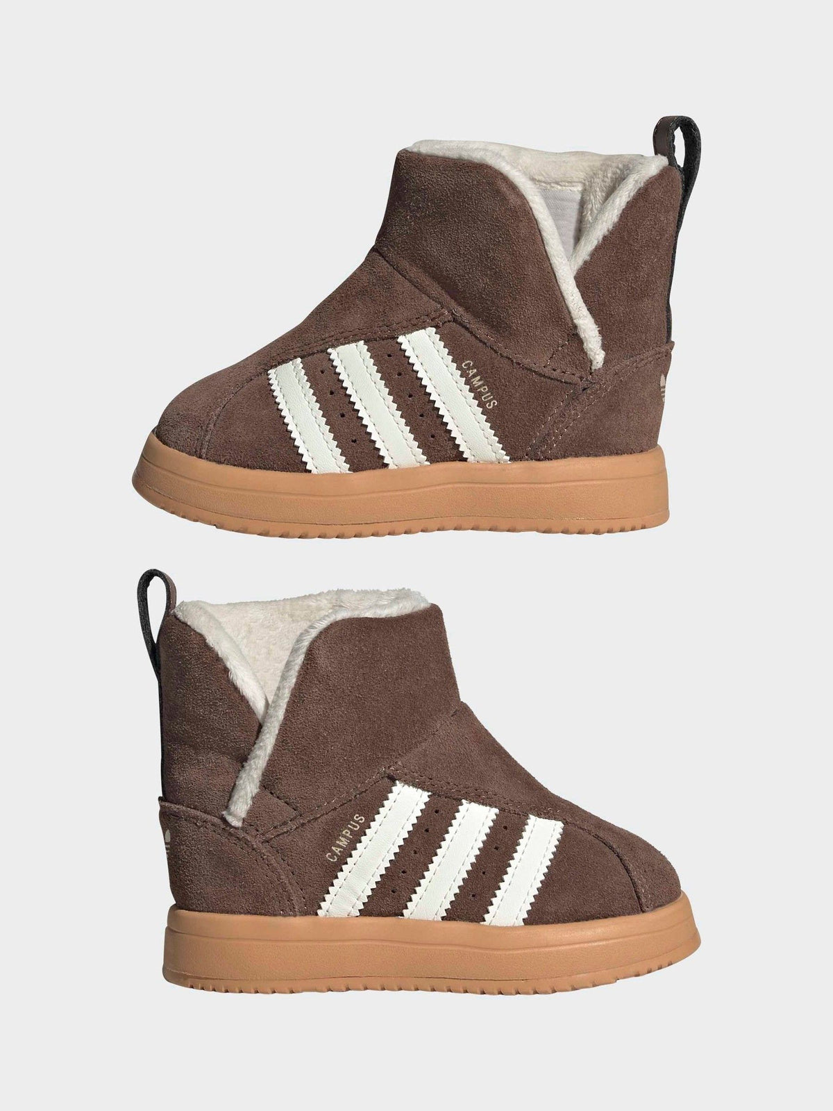 Dsiney Kidz - adidas Originals Brown CAMPUS 00s Winter Mid Trainers image 5