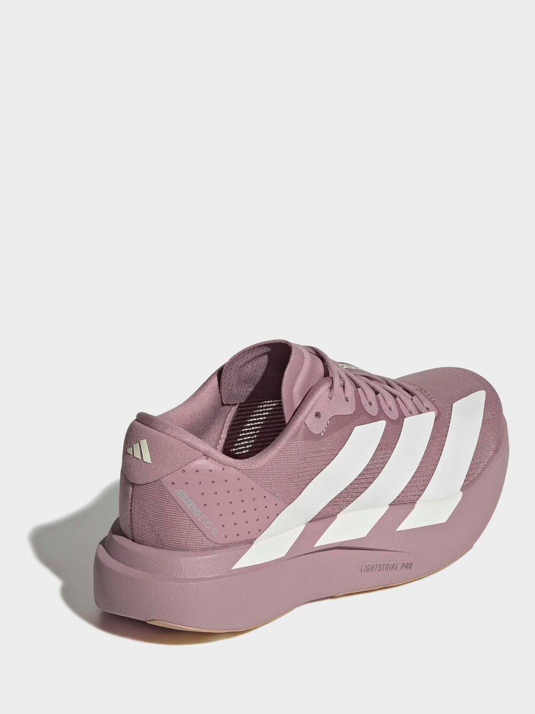 adidas Mauve Pink Adizero Evo SL Junior Trainers image 2