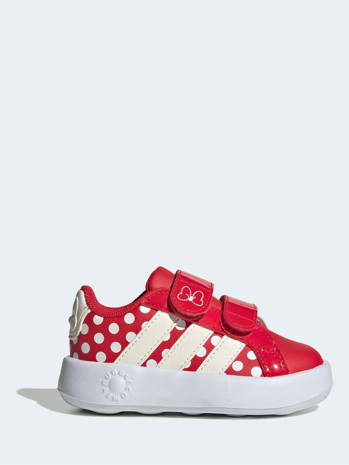 adidas Red Grand Court Minnie Younger Boys Trainers - image 1