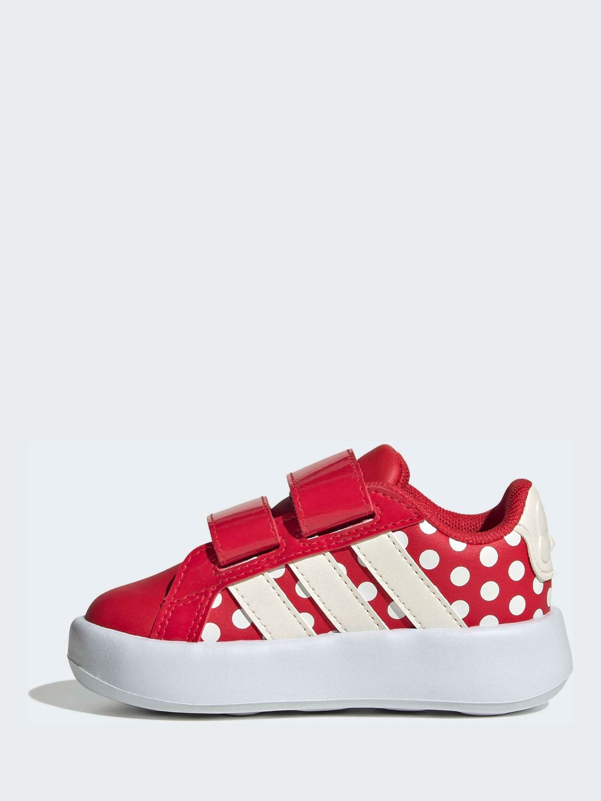 adidas Red Grand Court Minnie Younger Boys Trainers - image 2