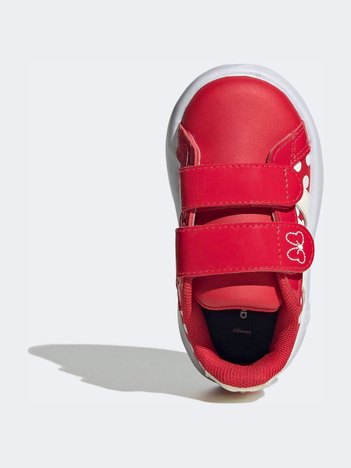 adidas Red Grand Court Minnie Younger Boys Trainers - image 5