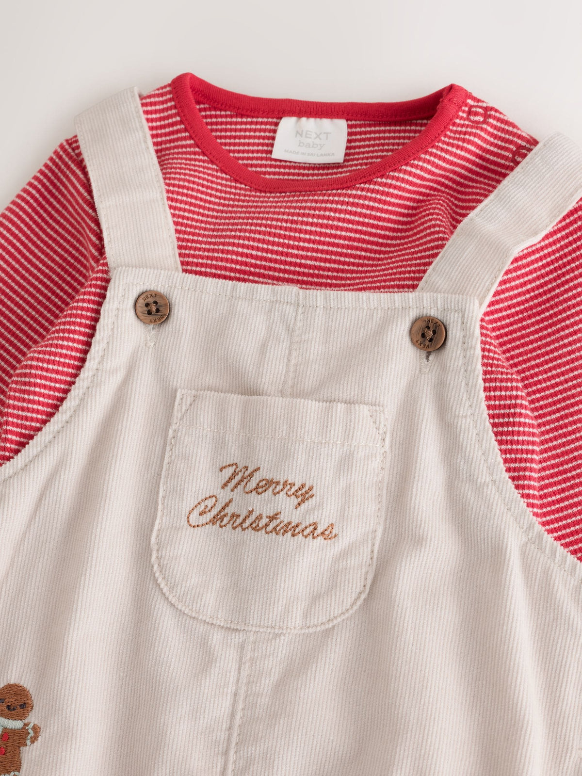 Neutral Cord Dungarees and Bodysuit Baby Set (0mths-2yrs) - image 4