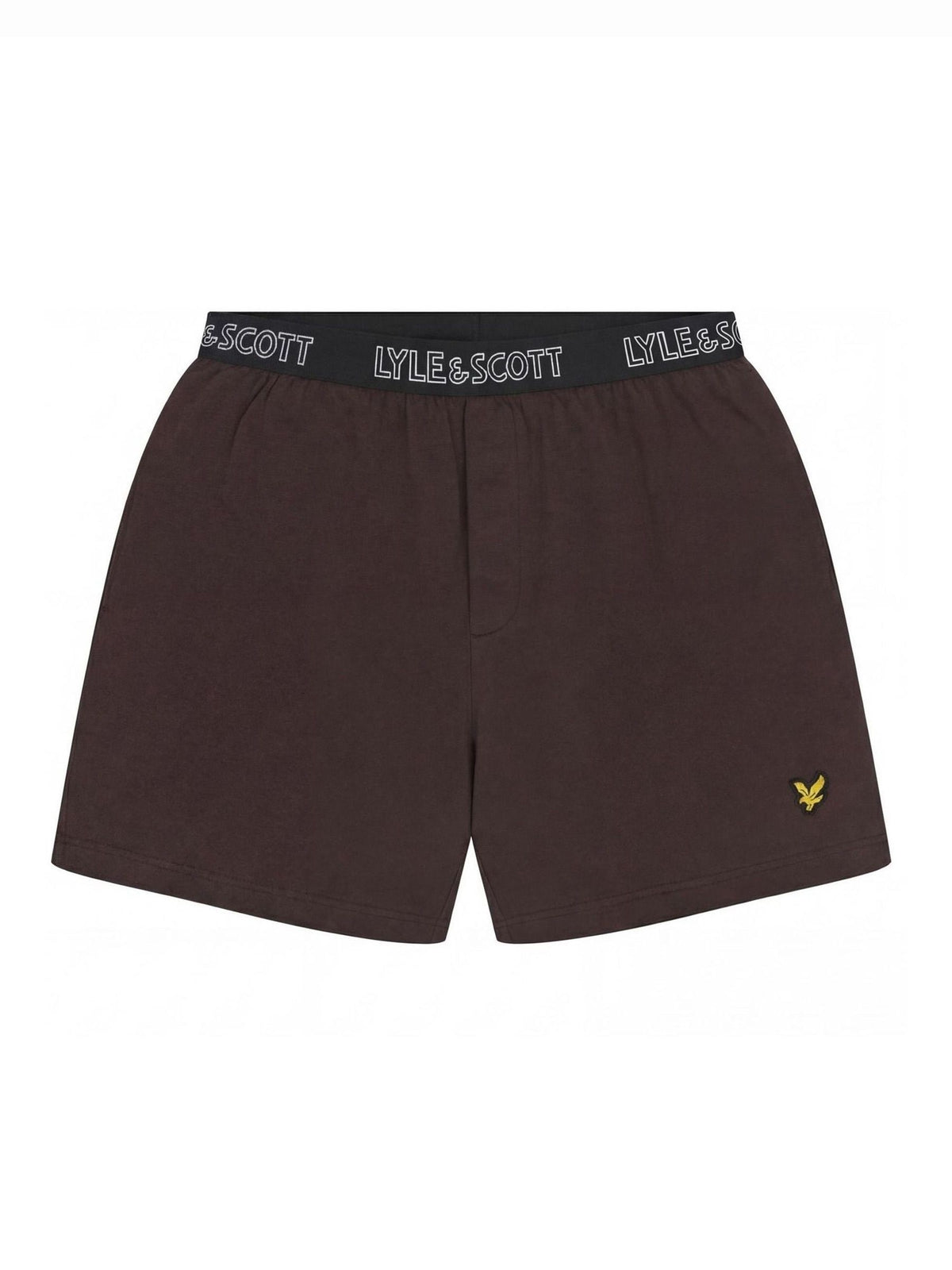 Lyle & Scott Brown Caster Sleepwear Short Set - image 3