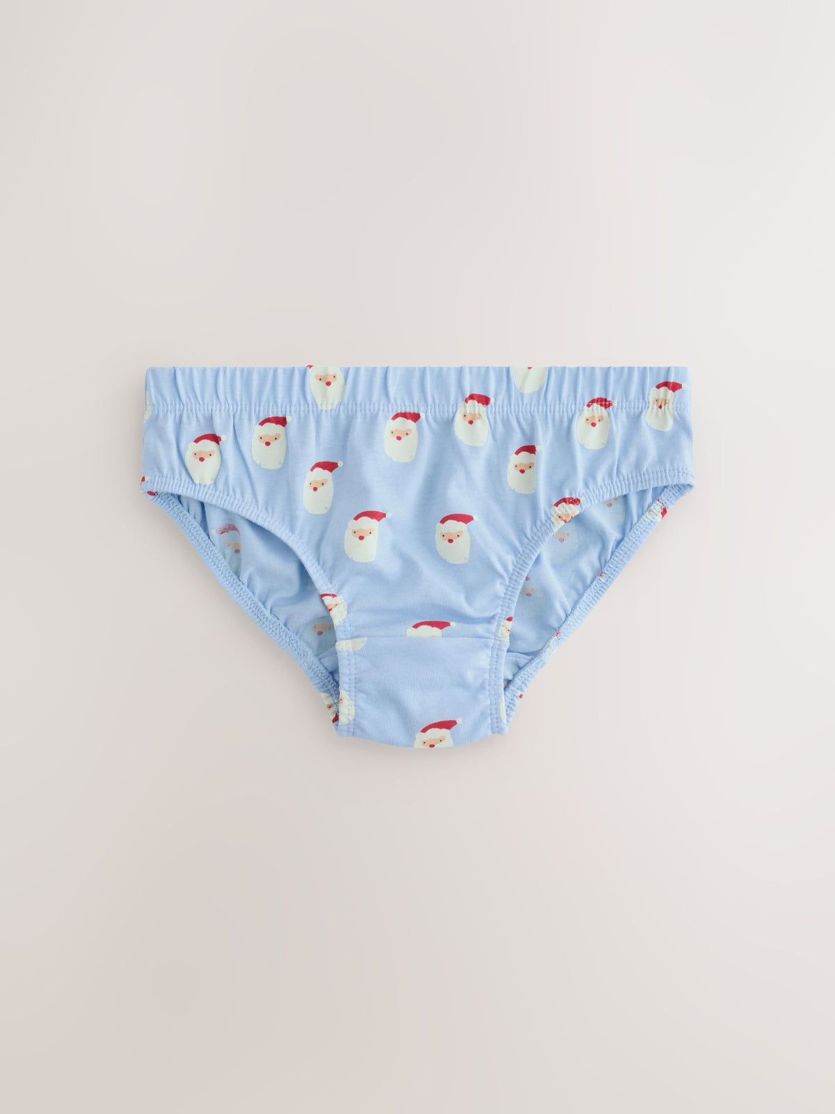 Red Chrismas Print Briefs 5 Pack (1.5-12yrs) - image 2