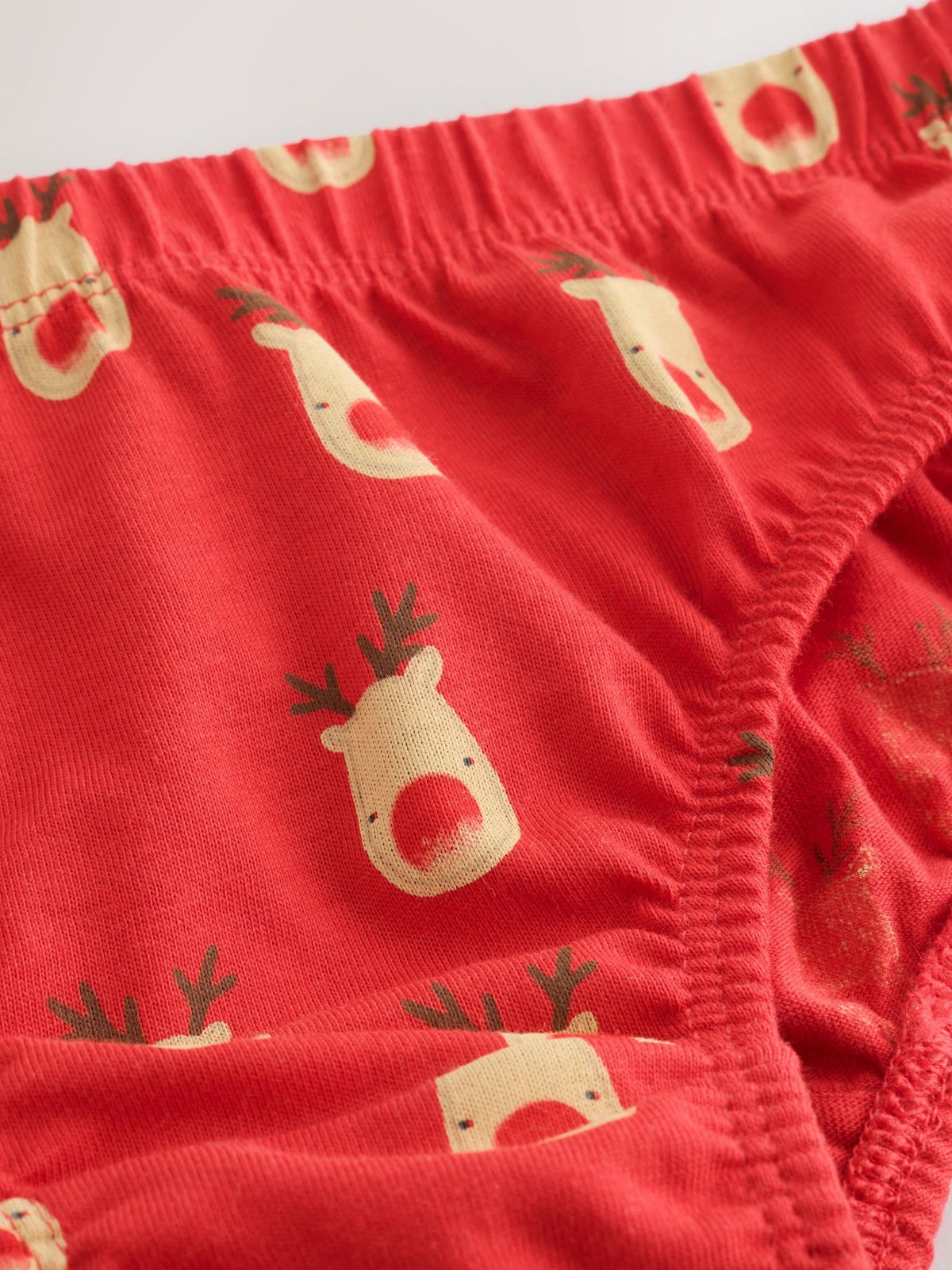 Red Chrismas Print Briefs 5 Pack (1.5-12yrs) - image 9