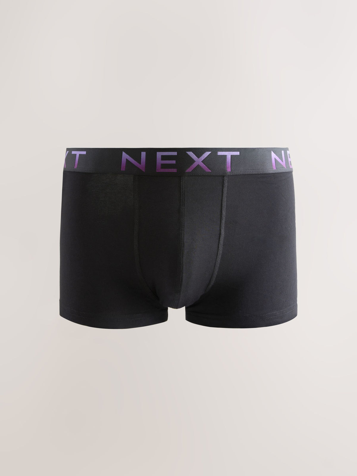 Dsiney Kidz - Black Pink Infill Text Waistband Hipster Cotton Rich Boxers 5 Pack image 6