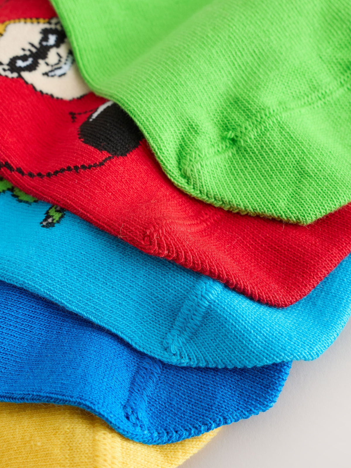 Disney Pixar Character Cotton Rich Socks 5 Pack - image 3