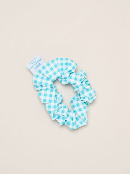 Miss Blue Gingham Bikini Set With Scrunchie image 6
