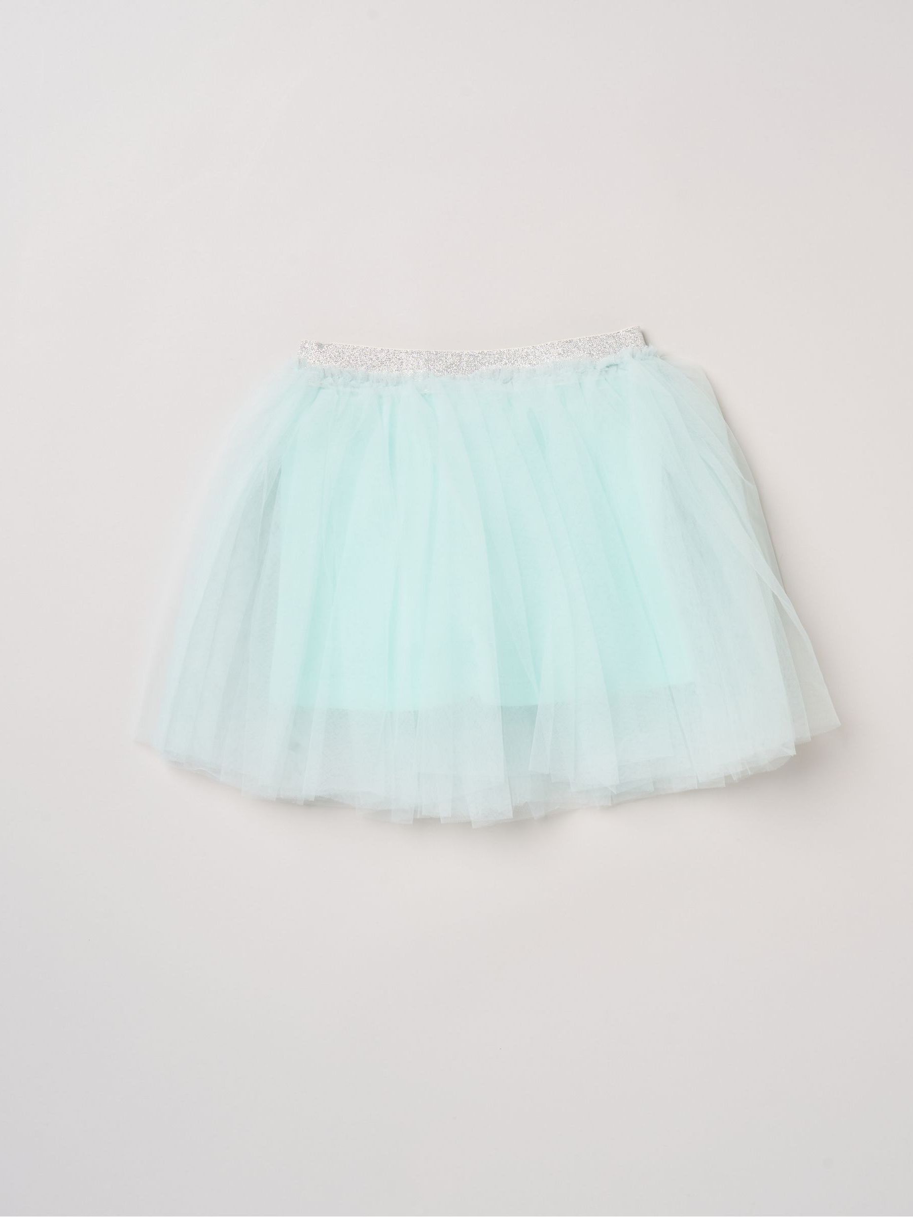 Miss Baby Blue Bow Applique Short Sleeve T-Shirt And Tutu Skirt Outfit Set image 5