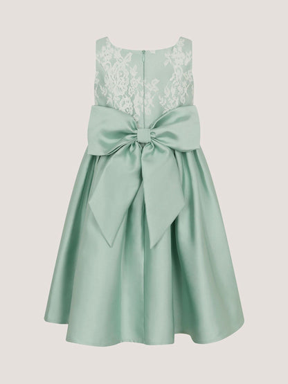 Monsoon Sage Green Juno Lace Bodice Party Dress image 2