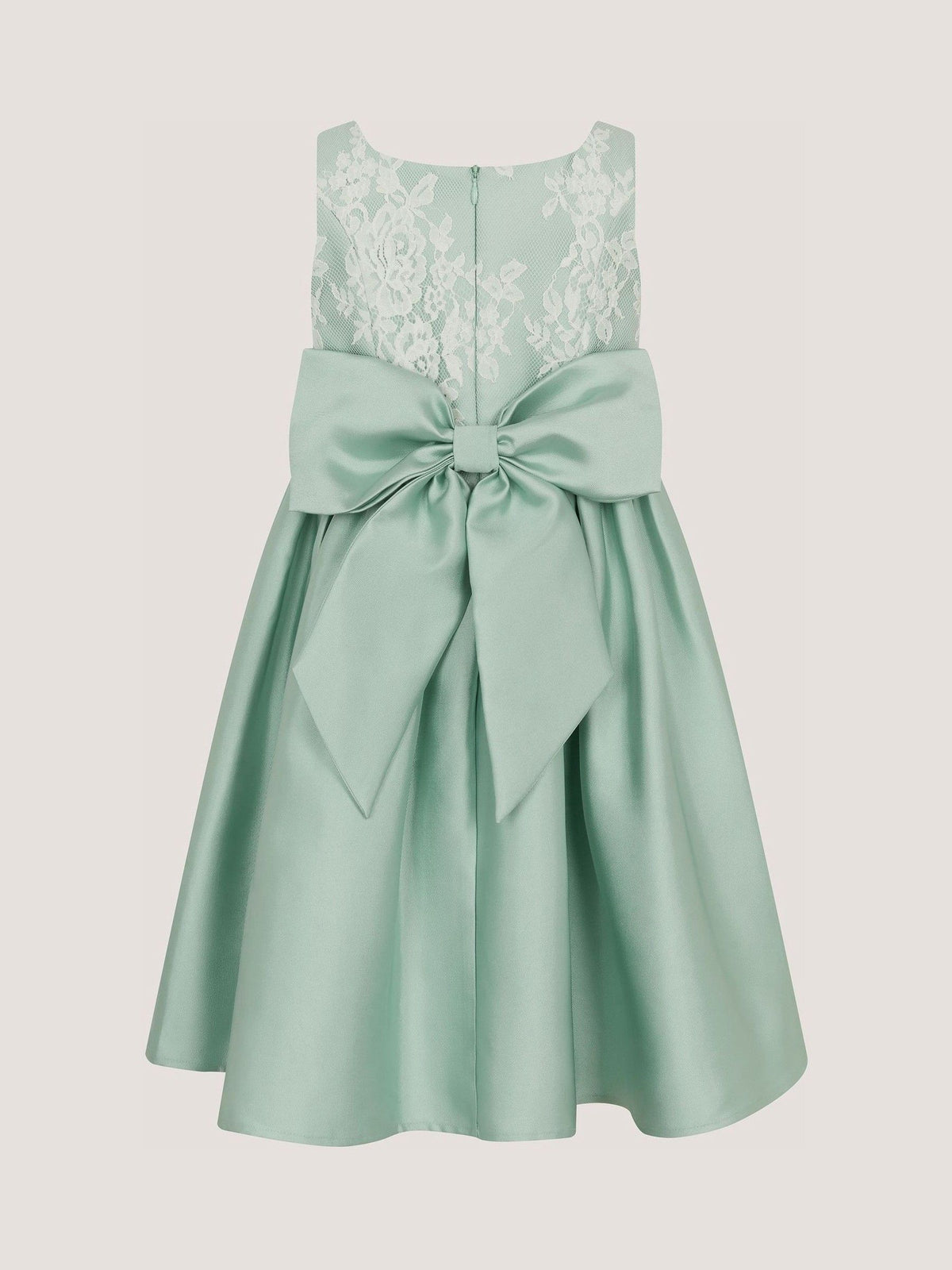 Dsiney Kidz - Monsoon Sage Green Juno Lace Bodice Party Dress image 4