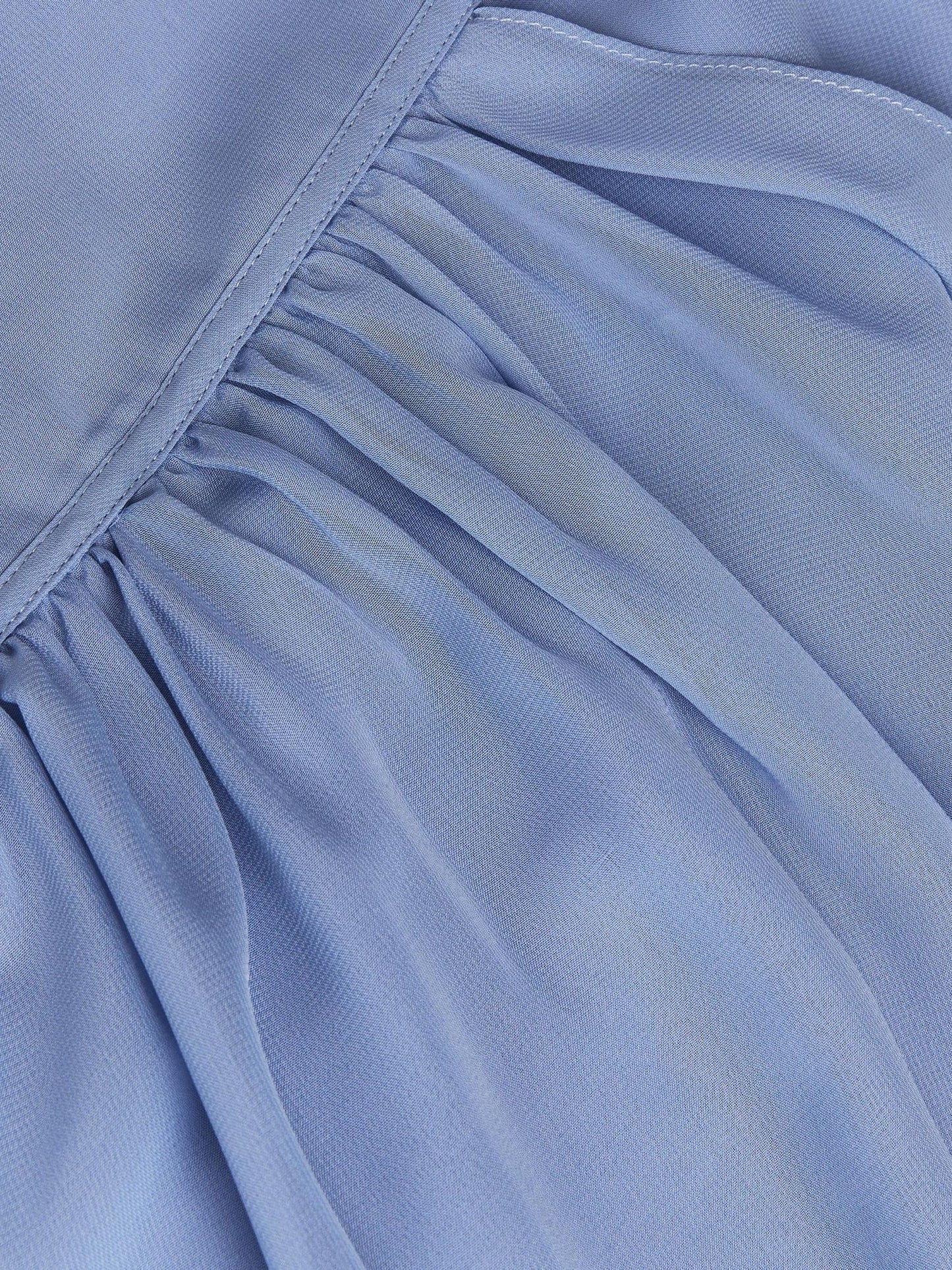 Monsoon Pale Blue Monsoon Indi Tie-Back Prom Dress image 5