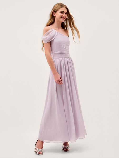 Dsiney Kidz - Monsoon Purple Texas One Shoulder Prom Dress image 1