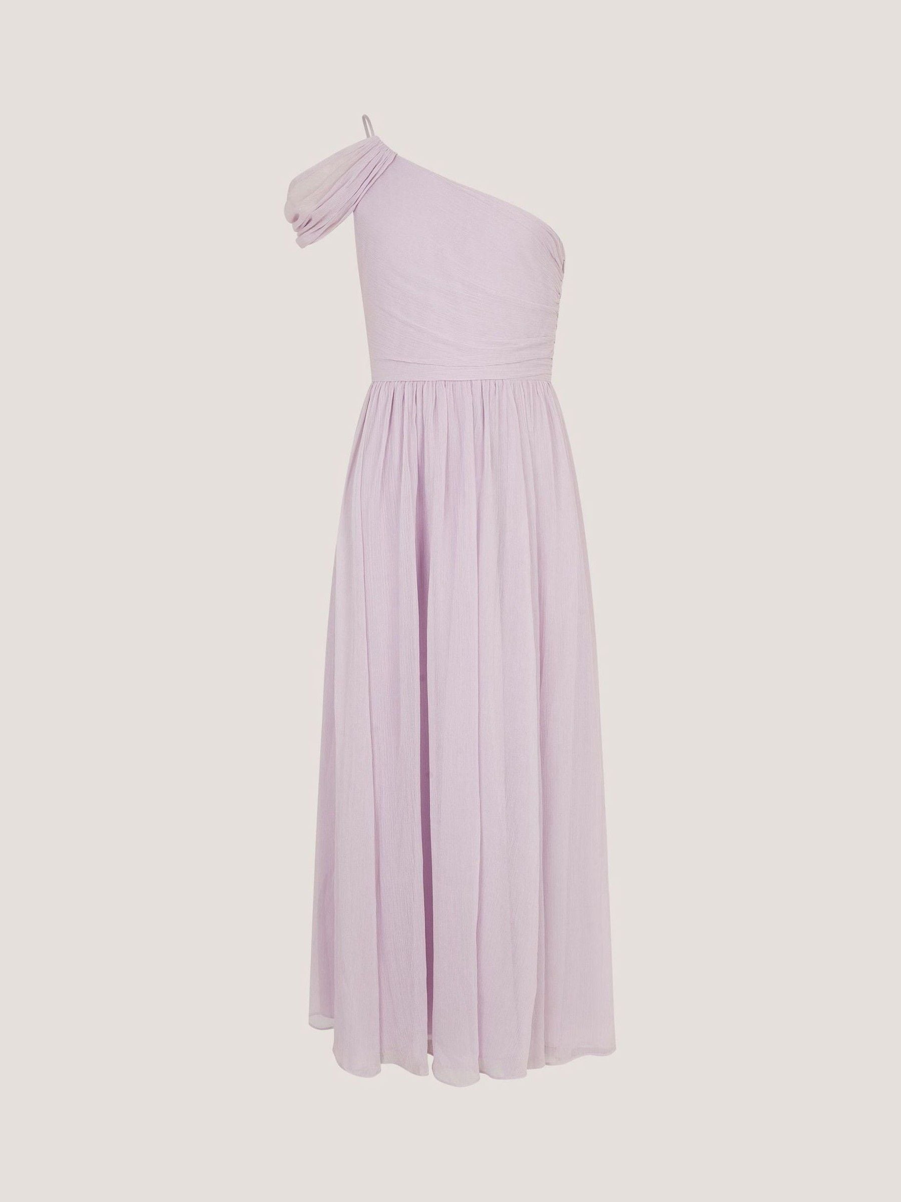 Monsoon Purple Texas One Shoulder Prom Dress image 2