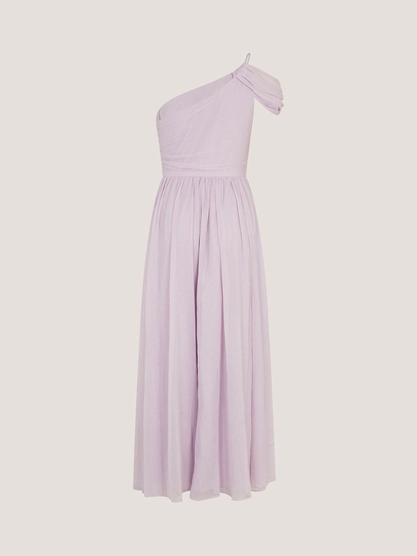 Monsoon Purple Texas One Shoulder Prom Dress image 3