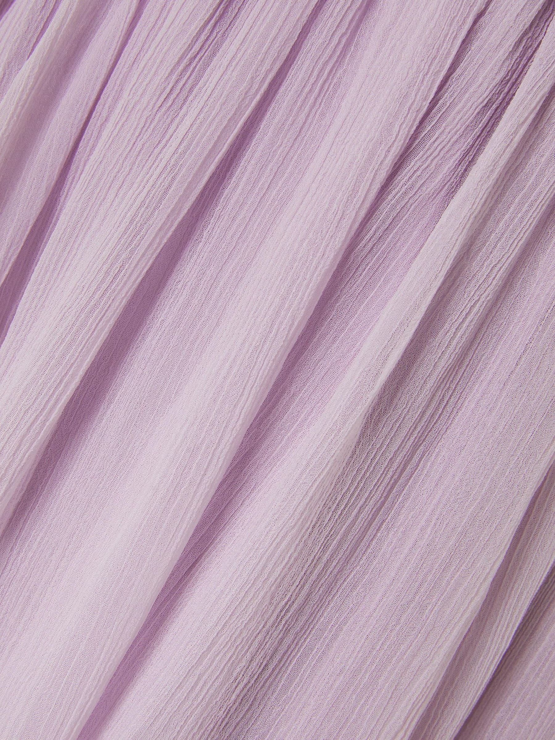 Monsoon Purple Texas One Shoulder Prom Dress image 4