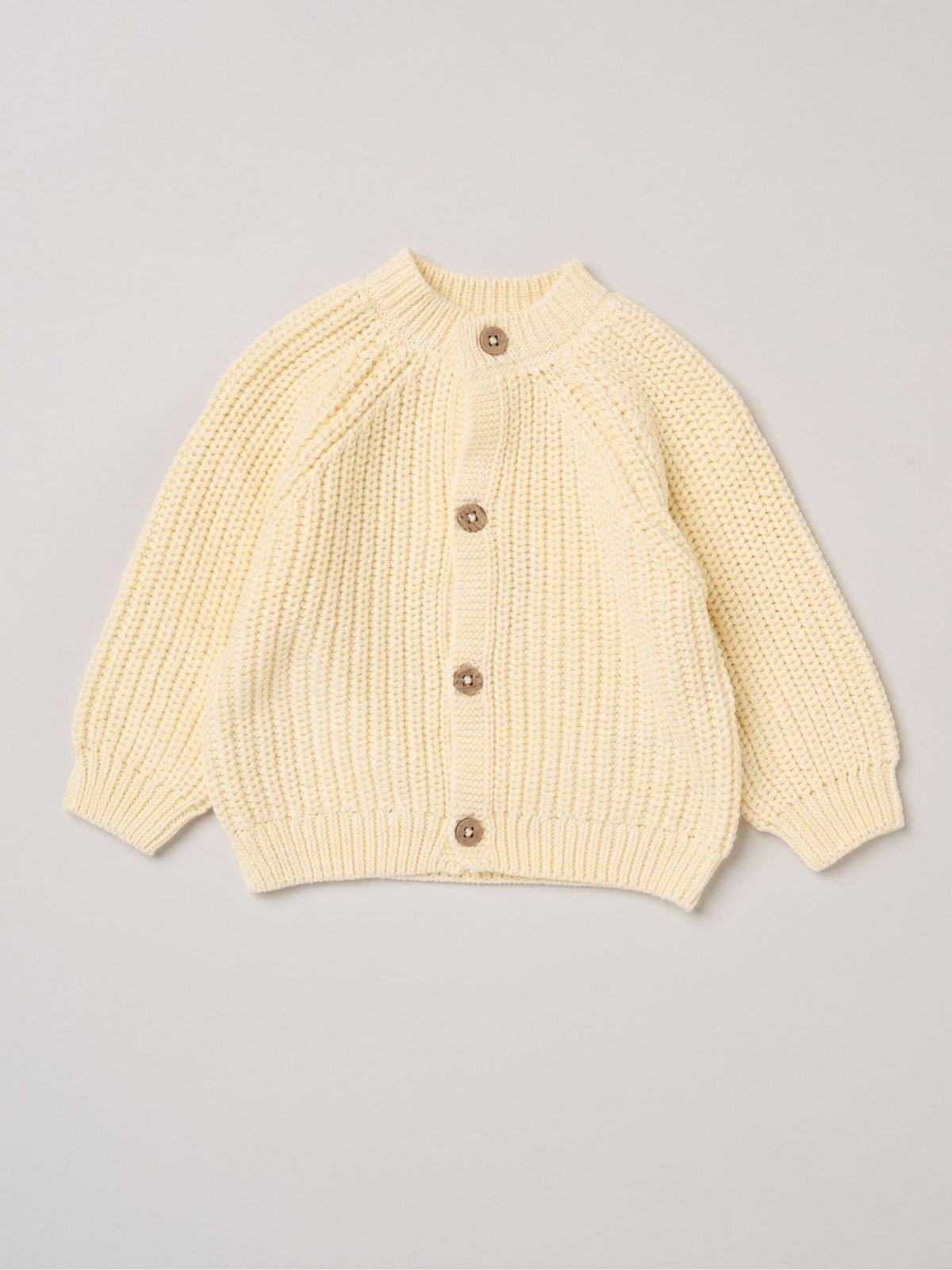 Dsiney Kidz - Rock-A-Bye Baby Boutique Yellow Text Embroidered Knitted Cardigan image 2