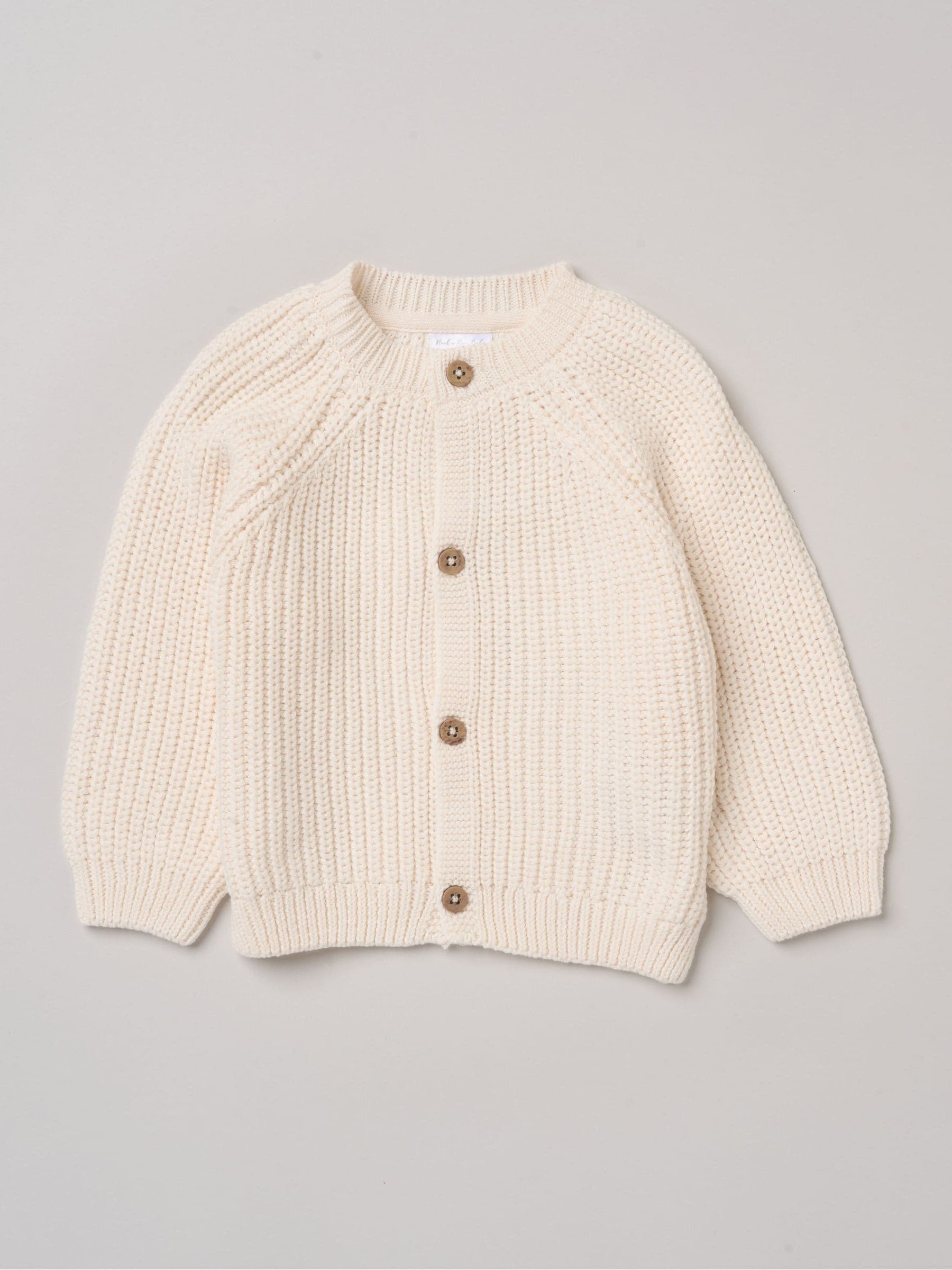 Dsiney Kidz - Rock-A-Bye Baby Boutique White Text Embroidered Knitted Cardigan image 3
