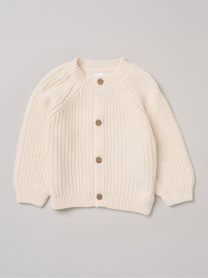 Dsiney Kidz - Rock-A-Bye Baby Boutique White Text Embroidered Knitted Cardigan image 3